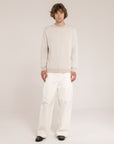 Long Sleeves Vanisé Crewneck - Made in Tuscany