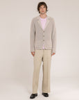 English Knitted Cotton Jacket - Made in Tuscany