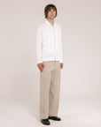 Zipped Cotton Shirt - Made in Tuscany