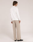 Zipped Cotton Shirt - Made in Tuscany