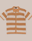 Cotton Linen Striped Shirt - Made in Tuscany