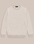 Long Sleeves Vanisé Crewneck - Made in Tuscany