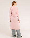Long Cardigan Discharge Dyed - Made in Tuscany