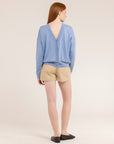 Cotton Silk Double Side Cardigan - Made in Tuscany