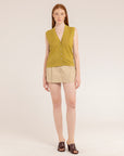 Buttoned Vest - Made in Tuscany