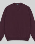 Extrafine Merino V-Neck - Made in Tuscany