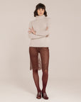 Cashmere Blend Chuncky Turtleneck – Made in Tuscany