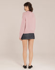 Baby Alpaca Cable Knit Crewneck – Made in Tuscany