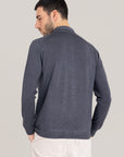 Acid Dyed Merino Buttoned Polo – Made in Tuscany