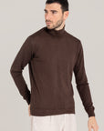 Rollkragenpullover aus säuregefärbter Merinowolle – Hergestellt in der Toskana