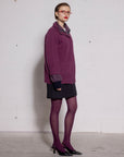 Wool Buttoned Cape – Made in Tuscany