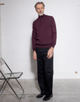 Extrafine Merino Half Zip - Made in Tuscany