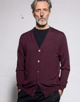Extrafeiner Merino-Cardigan – Made in Tuscany
