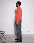 English Knitted Cashmere Blend Half Zip – Made in Tuscany