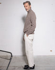 Baby Alpaca Melange Turtleneck - Made in Tuscany