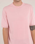 Short Sleeves Crewneck Acid Dyed - Made in Tuscany