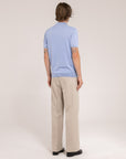 Short Sleeve Shirt Discharge Dyed - Made in Tuscany
