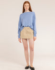 Cotton Silk Double Side Cardigan - Made in Tuscany