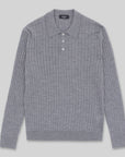 Flat Rib Merino Polo 14gg - Made in Tuscany
