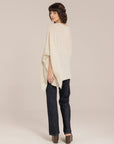Cashmere Asymmetric Shawl –  Made in Tuscany