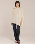 Cashmere Asymmetric Shawl –  Made in Tuscany