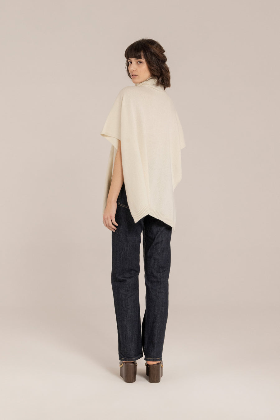 Cashmere Poncho –  Made in Tuscany