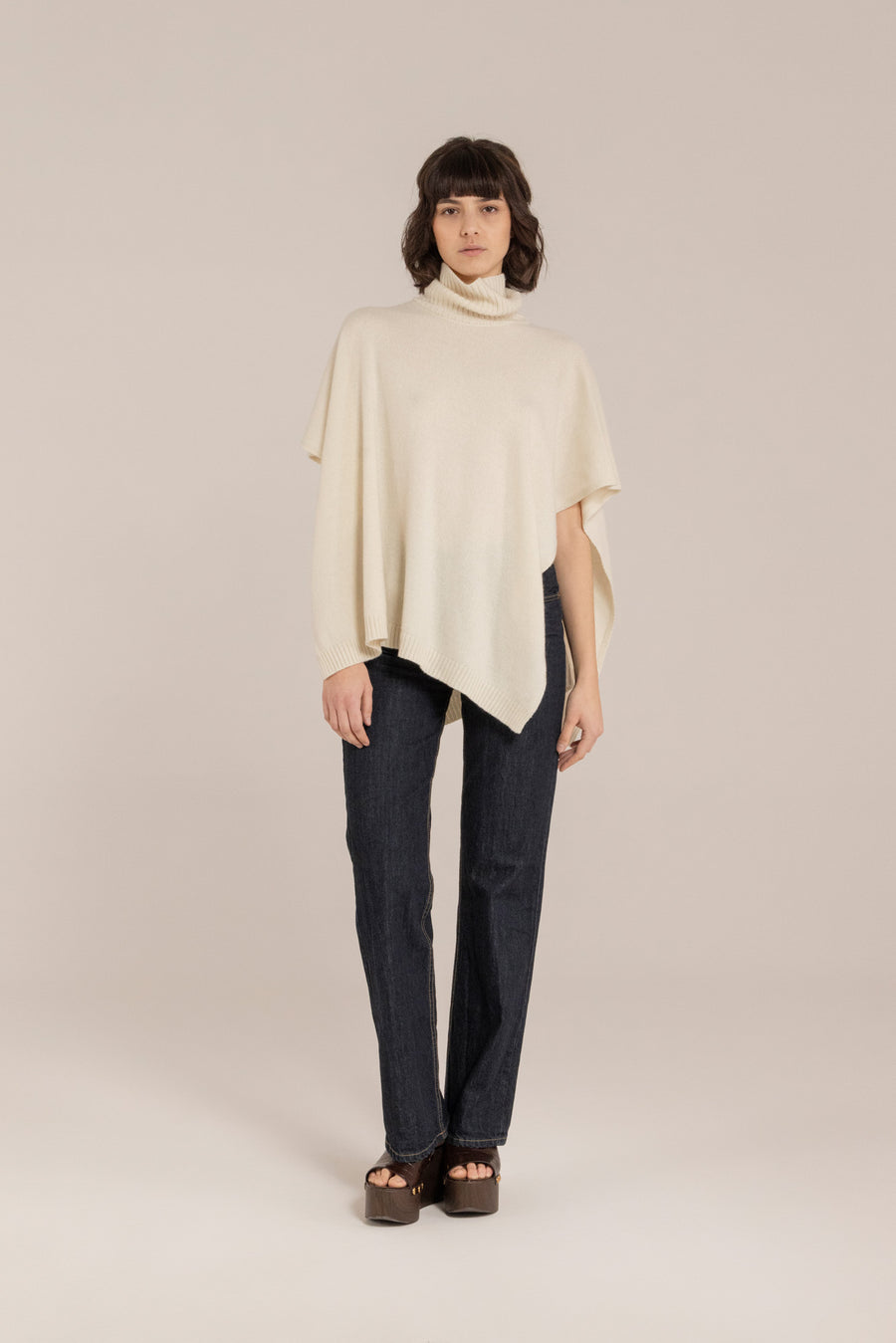 Cashmere Poncho –  Made in Tuscany