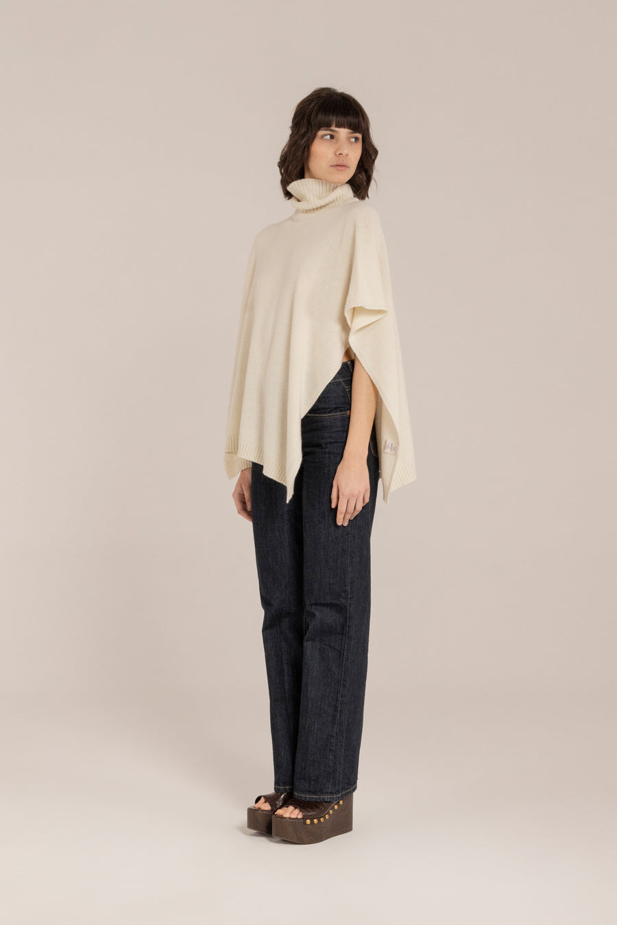 Cashmere Poncho –  Made in Tuscany