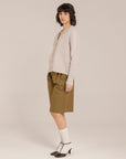 Cashmere Blend Chuncky Cardigan –  Made in Tuscany