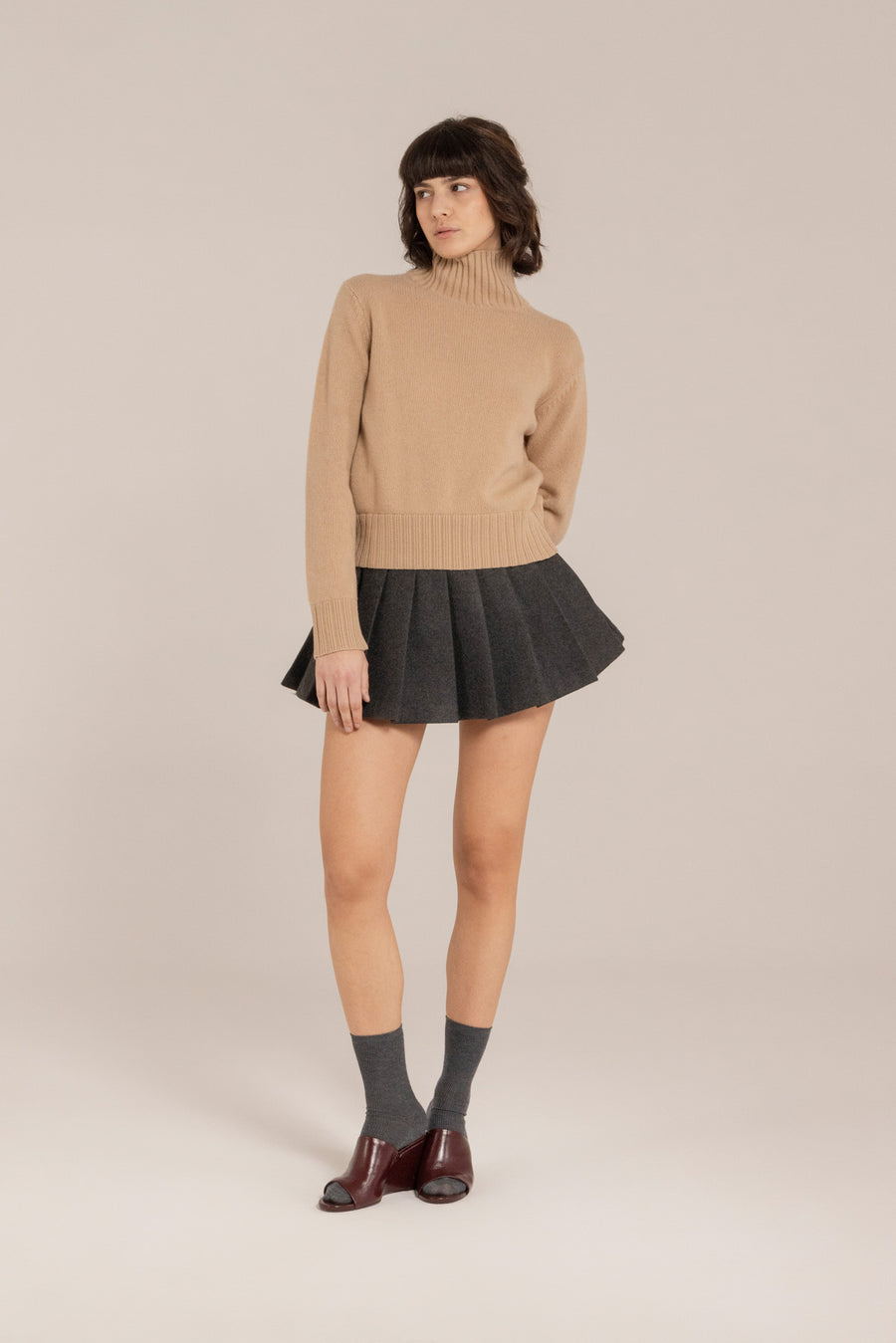 Wool Turtleneck –  Made in Tuscany