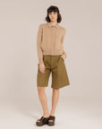 Wool Buttoned Shirt –  Made in Tuscany