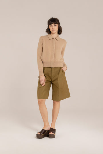 Wool Buttoned Shirt –  Made in Tuscany
