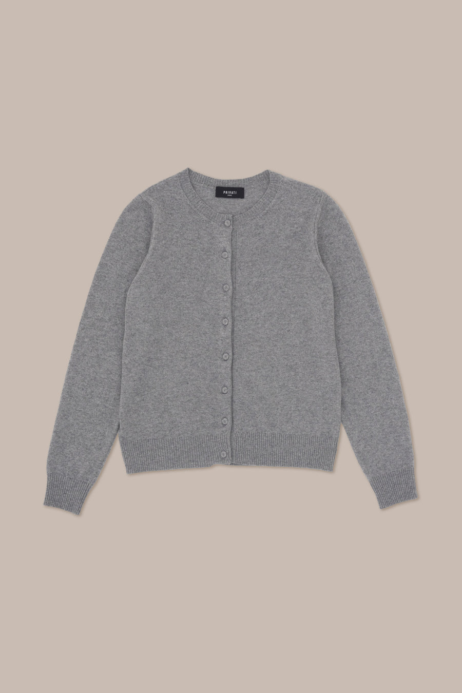 Cashmere Blend Korean Cardigan  –  Made in Tuscany
