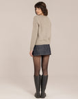 Baby Alpaca Integral Crewneck –  Made in Tuscany