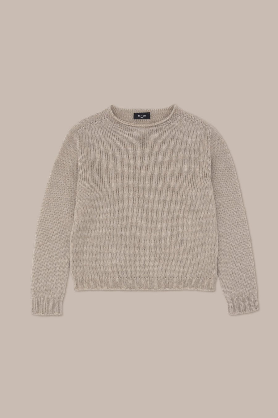 Baby Alpaca Integral Crewneck –  Made in Tuscany
