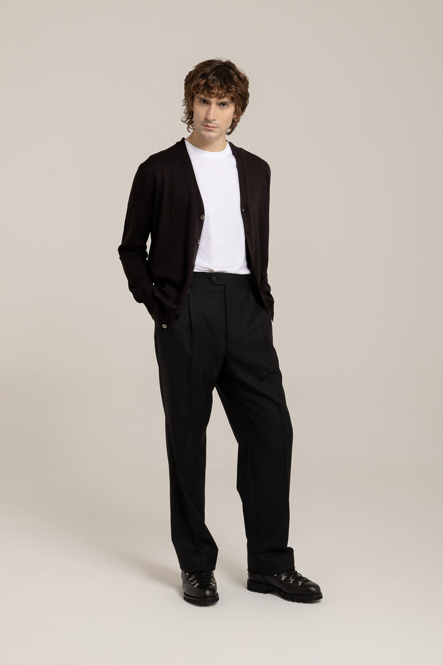 Extrafine Merino Cardigan –  Made in Tuscany