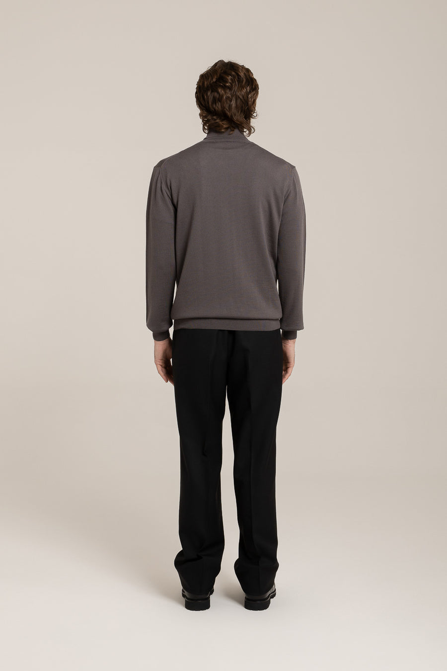 Extrafine Merino Turtleneck –  Made in Tuscany