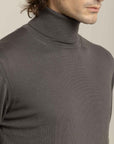 Extrafine Merino Turtleneck –  Made in Tuscany