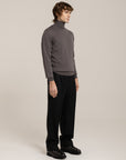 Extrafine Merino Turtleneck –  Made in Tuscany