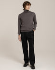 Extrafine Merino Turtleneck –  Made in Tuscany