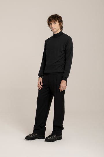 Extrafine Merino Mockneck –  Made in Tuscany