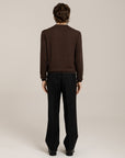 Acid Dyed Merino Crewneck –  Made in Tuscany