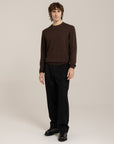 Acid Dyed Merino Crewneck –  Made in Tuscany