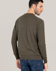 Acid Dyed Merino Crewneck –  Made in Tuscany