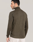 Acid Dyed Merino Turtleneck –  Made in Tuscany