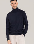 Acid Dyed Merino Turtleneck –  Made in Tuscany