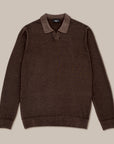 Säuregefärbter Merino-Rundhalsausschnitt – Hergestellt in der Toskana