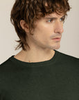 Cashmere Blend Crewneck –  Made in Tuscany