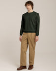 Cashmere Blend Crewneck –  Made in Tuscany