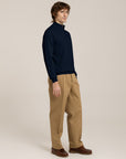 Cashmere Blend Half Zip –  Made in Tuscany